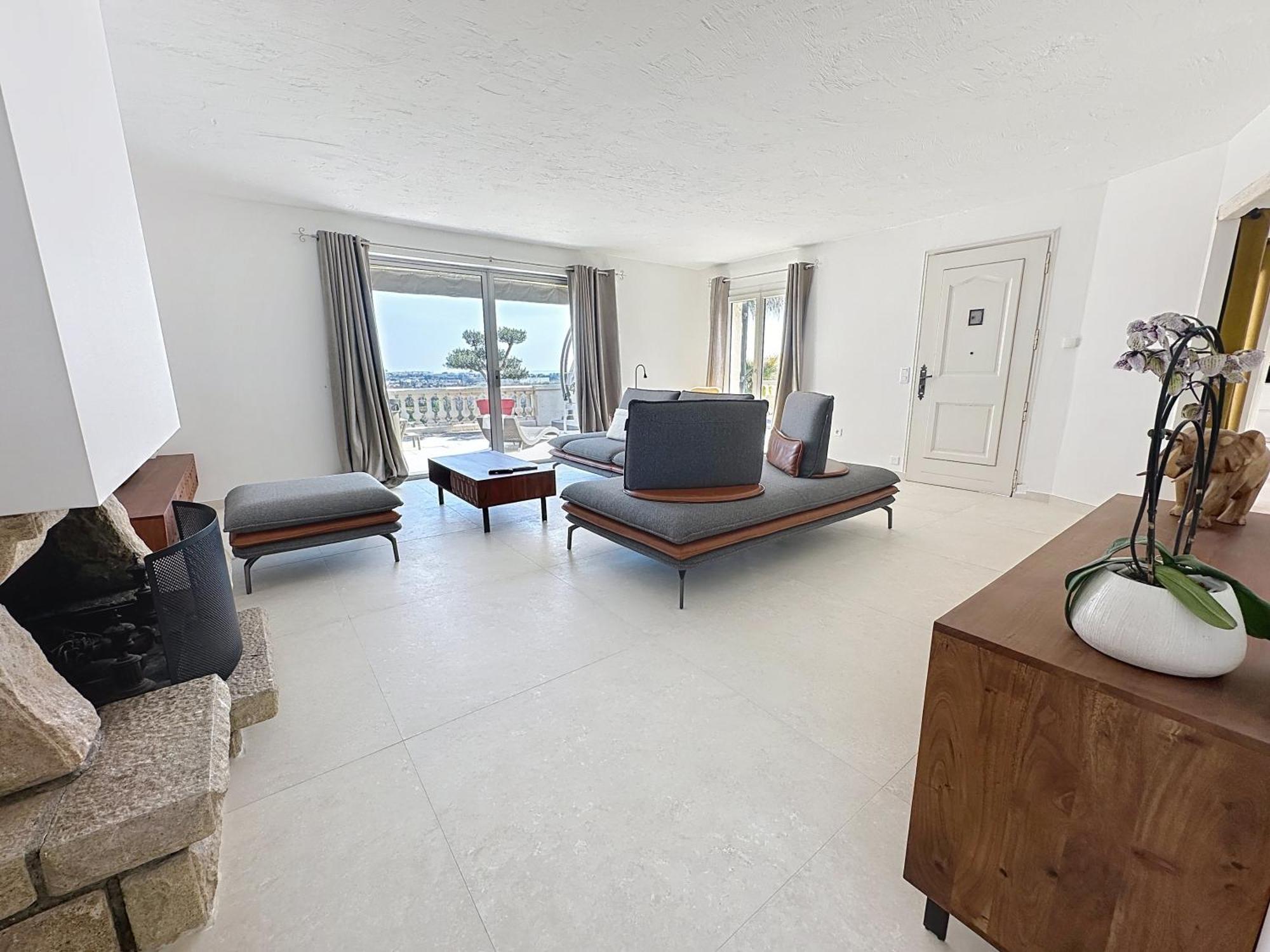 3 Bedrooms Villa Near Cannes - Pool & Jacuzzi - Sea View มองเดอลิเยอลานาปูล ภายนอก รูปภาพ