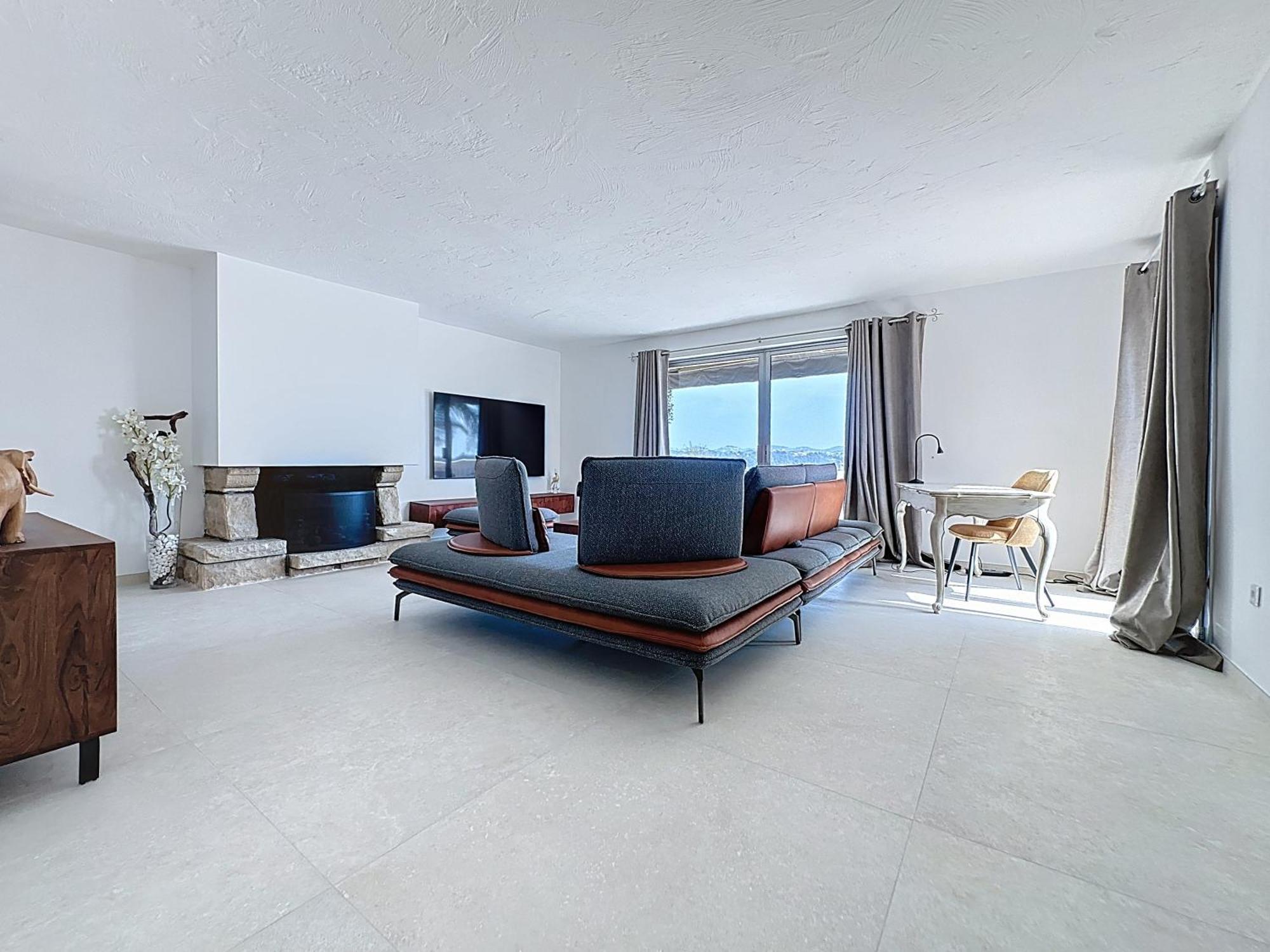 3 Bedrooms Villa Near Cannes - Pool & Jacuzzi - Sea View มองเดอลิเยอลานาปูล ภายนอก รูปภาพ