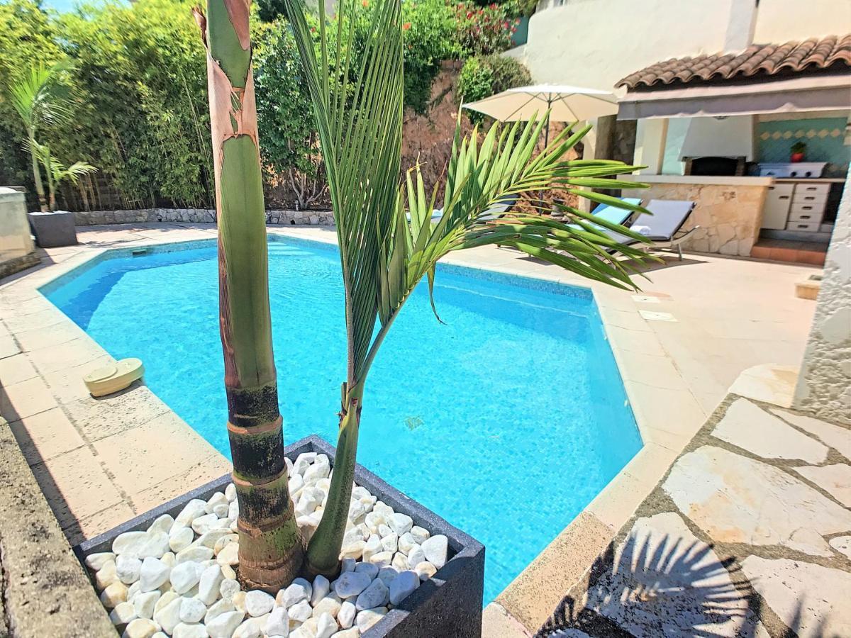 3 Bedrooms Villa Near Cannes - Pool & Jacuzzi - Sea View มองเดอลิเยอลานาปูล ภายนอก รูปภาพ